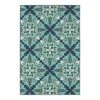 Oriental Weavers Meridian 2206B 1'10" X 2'10" Blue Scatter Rug 1 Oriental Weavers Meridian 2206B 1'10" X 2'10" Blue Scatter Rug -Home Decoration Series 1671611 1