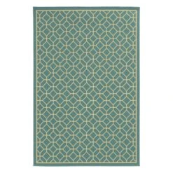Oriental Weavers Riviera 4771E 2'5" X 4'5" Blue Area Rug