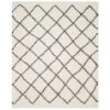Safavieh Dallas Shag SGD258H-10 10' X 14' Ivory/Dark Grey Area Rug