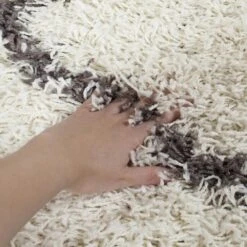 Safavieh Dallas Shag SGD258H-10 10' X 14' Ivory/Dark Grey Area Rug -Home Decoration Series 2832105 4