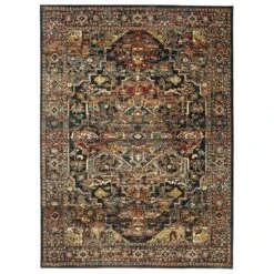 Karastan Spice Market Alcantara 90807-50130 12' X 15' Sapphire Area Rug