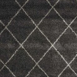 Nourison Brisbane BRI03 2'2" X 7'6" Charcoal Runner -Home Decoration Series 3083955 5