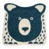 Nourison Hudson DWS01 4' X 4' Blue And White Kids Rug