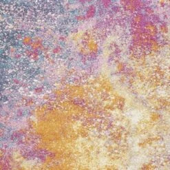 Nourison Passion PSN10 2'2" X 7'6" Sunburst Runner -Home Decoration Series 3094820 5