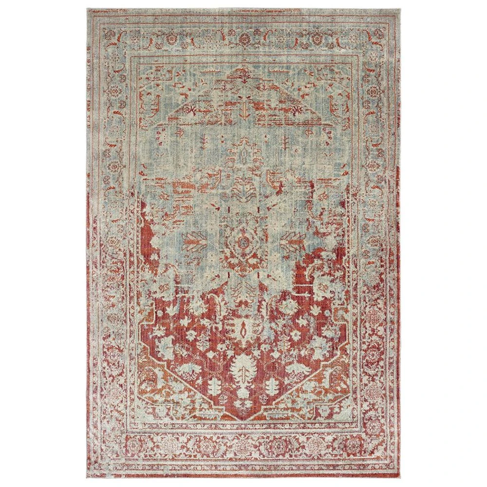 Oriental Weavers Pandora 1501U 2'3" X 7'6" Grey And Orange Runner 3 Oriental Weavers Pandora 1501U 2'3" X 7'6" Grey And Orange Runner