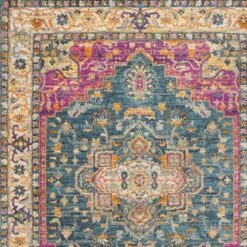 Safavieh Madison MAD202M 10' X 14' Blue Area Rug -Home Decoration Series 3422716 5