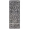 Surya Harput HAP-1028 2'7" X 7'3" Black, Light Gray And Charcoal Runner -Home Decoration Series 3626621 1