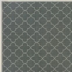 Oriental Weavers Marina 6025L 2'3" X 7'6" Grey And Ivory Runner -Home Decoration Series 3842673 3