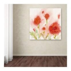 Timberlake Red Poppy Memory Canvas Art -Home Decoration Series 39532932 3