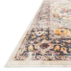 Loloi Clara CLA-01 7'10" X 10'6" Ivory And Charcoal Area Rug -Home Decoration Series 4100436 5