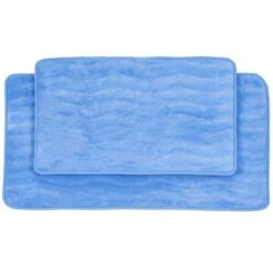 Timberlake Lavish Home 2 Piece Memory Foam Bath Mat Set -Home Decoration Series 41691163 3