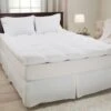 Timberlake Down And Duck Feather Gusset 4" Twin Mattress Topper -Home Decoration Series 44611721 1
