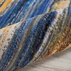 Nourison Chroma CRM04 4' X 6' Lava Flow Area Rug -Home Decoration Series 4557478 5