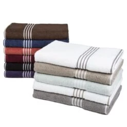 Timberlake Lavish Home Rio 8 Piece 100% Cotton Towel Set -Home Decoration Series 45810678 5