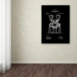 Timberlake Claire Doherty 'Coffee Grinder Patent 1911 Black' Canvas Art 35x47 -Home Decoration Series 45836913 6
