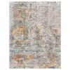 Surya Presidential PDT-2305 7'9" X 10'3" Blue, Gray And Orange Area Rug