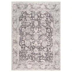 Surya Presidential PDT-2313 3'3" X 5' Blue, Ivory And Gray Area Rug