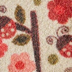 Karastan Prismatic 10' X 14' Blue, Green, Beige And Pink Kids Area Rug -Home Decoration Series 4662708 6