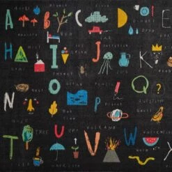 Karastan Prismatic Z0431 A402 3'4" X 5' Multicolor Kids Area Rug -Home Decoration Series 4663169 6