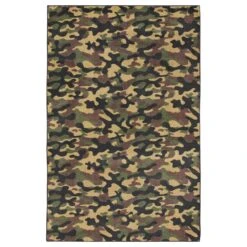 Karastan Prismatic 3'4" X 5' Seaweed Kids Area Rug