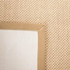 Safavieh Natural Fiber NF141B 10' Square Maize And Linen Area Rug 14 Safavieh Natural Fiber NF141B 10' Square Maize And Linen Area Rug -Home Decoration Series 4694545 5