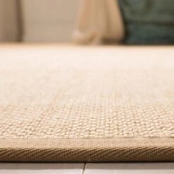Safavieh Natural Fiber NF141B 10' Square Maize And Linen Area Rug 15 Safavieh Natural Fiber NF141B 10' Square Maize And Linen Area Rug -Home Decoration Series 4694545 6