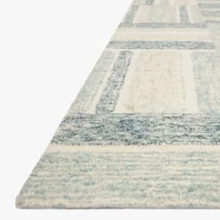 Loloi Milo MLO-04 2'6" X 7'6" Aqua/Denim Runner -Home Decoration Series 4730117 3