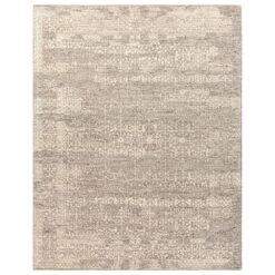 Surya Tunus 9' X 12' Medium Gray, Charcoal And Cream Area Rug
