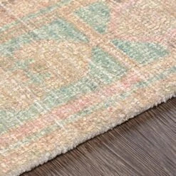 Surya Unique UNQ-2305 5' X 7'6" Pink, Lime, Charcoal And Green Area Rug -Home Decoration Series 4847580 6