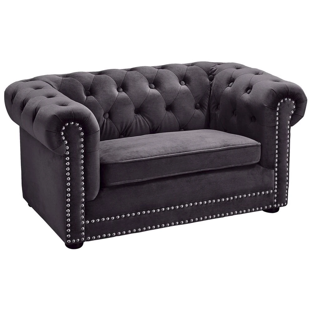 Tov Furniture Husky Grey Pet Bed 4 Tov Furniture Husky Grey Pet Bed - Image 2