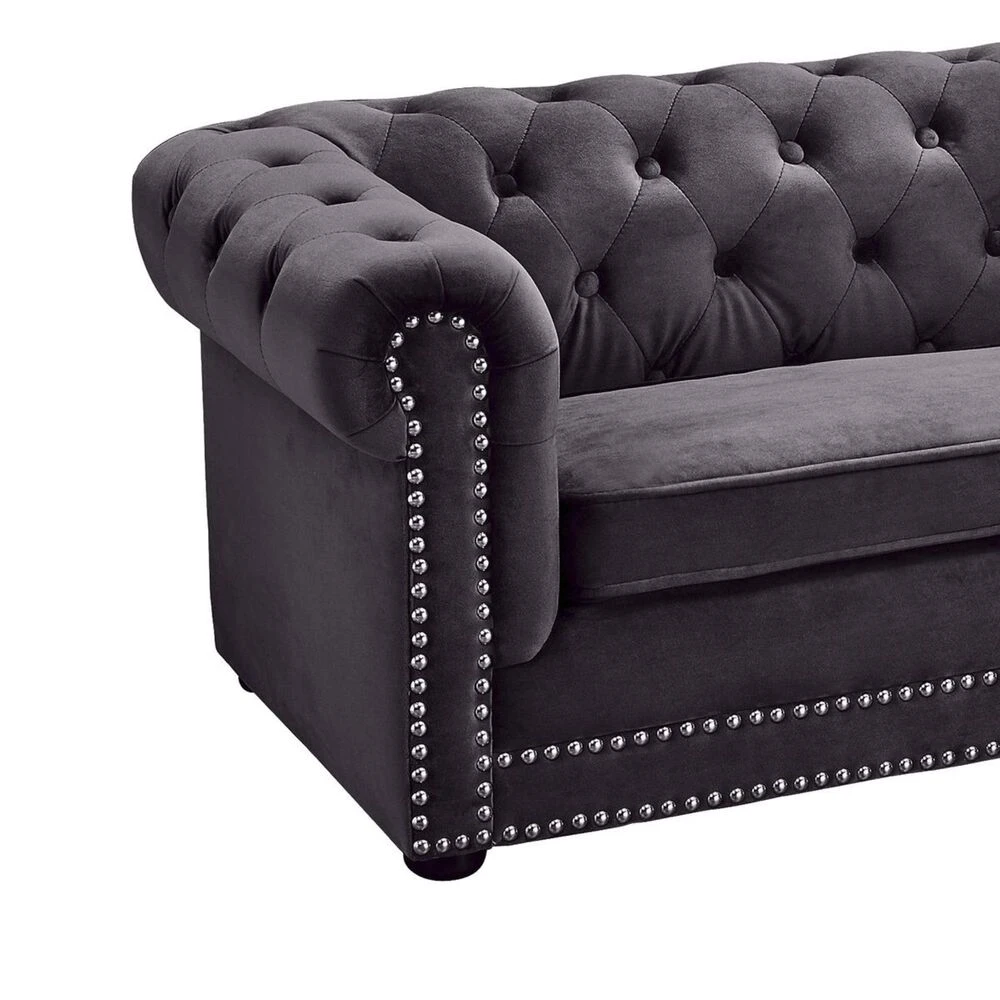 Tov Furniture Husky Grey Pet Bed 5 Tov Furniture Husky Grey Pet Bed - Image 3