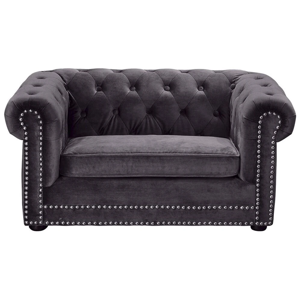 Tov Furniture Husky Grey Pet Bed 7 Tov Furniture Husky Grey Pet Bed - Image 5