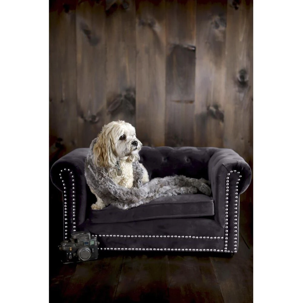 Tov Furniture Husky Grey Pet Bed 10 Tov Furniture Husky Grey Pet Bed - Image 8