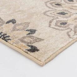 Central Oriental Minerva Asterin 5' X 7'3" Alabaster And Sand Area Rug 12 Central Oriental Minerva Asterin 5' X 7'3" Alabaster And Sand Area Rug -Home Decoration Series 4867596 4