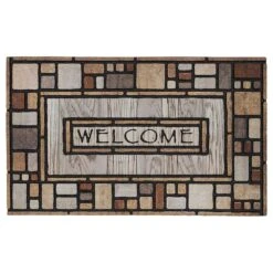 Karastan Doorscapes 45411'6" X 2'6" Multicolor Door Mat