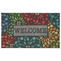 Karastan Doorscapes1'6" X 2'6" Multicolor Door Mat
