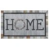 Karastan Doorscapes 1'6" X 2'6" Gray Door Mat -Home Decoration Series 4899375 1