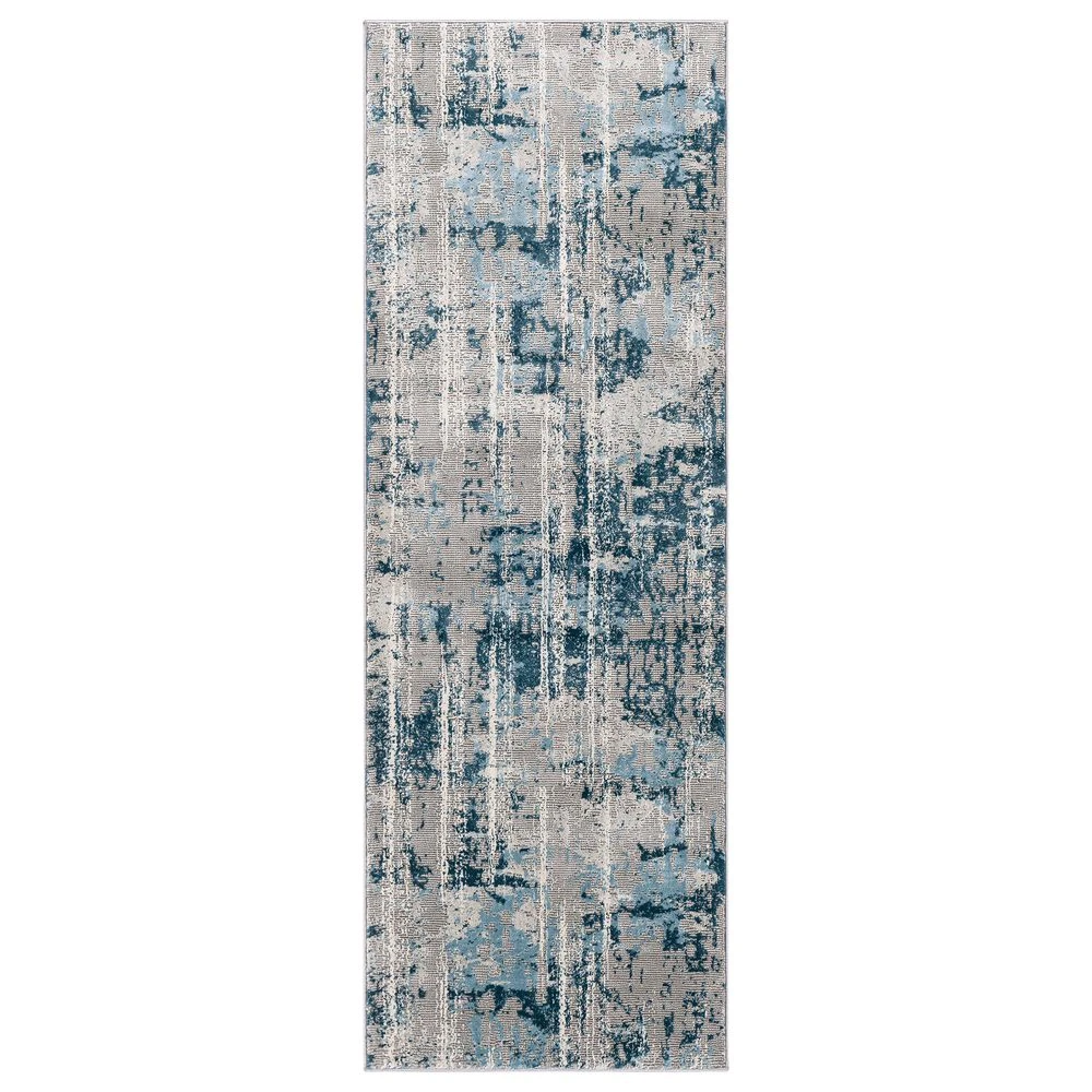 Surya Tibetan TBT-2331 2'7" X 7'7" Teal, Ivory, Taupe And Dark Green Runner 3 Surya Tibetan TBT-2331 2'7" X 7'7" Teal, Ivory, Taupe And Dark Green Runner