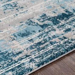 Surya Tibetan TBT-2331 2'7" X 7'7" Teal, Ivory, Taupe And Dark Green Runner 9 Surya Tibetan TBT-2331 2'7" X 7'7" Teal, Ivory, Taupe And Dark Green Runner -Home Decoration Series 4937357 3