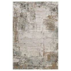 Surya Brunswick 2' X 3' Sage, Brown, Gray, White And Teal Area Rug