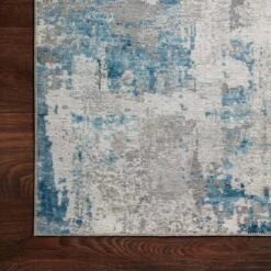 Loloi II Drift 8'6" X 11'6" Pebble And Ocean Area Rug -Home Decoration Series 4982932 3