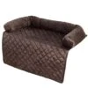 Timberlake PETMAKER Furniture Protector Large Pet Cover With Bolster In Brown -Home Decoration Series 50123025 1