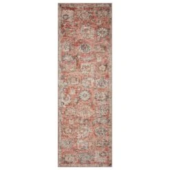 Loloi II Saban 2'7" X 8' Rust And Multicolor Runner