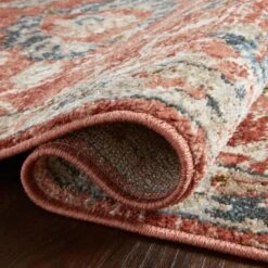 Loloi II Saban 2'7" X 8' Rust And Multicolor Runner 11 Loloi II Saban 2'7" X 8' Rust And Multicolor Runner -Home Decoration Series 5049301 4