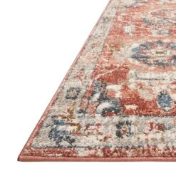 Loloi II Saban 2'7" X 8' Rust And Multicolor Runner 12 Loloi II Saban 2'7" X 8' Rust And Multicolor Runner -Home Decoration Series 5049301 5