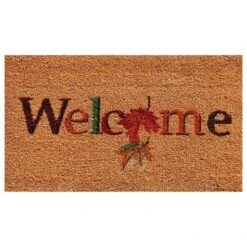 Callaway Fall Beauty 1'5" X 2'5" Natural Door Mat
