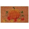 Callaway Nature's Bounty 1'5" X 2'5" Natural And Orange Door Mat -Home Decoration Series 5096005 1