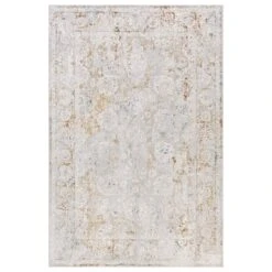 Surya Carmel 12' X 15' Camel, Clay, Mustard, Navy And Aqua Area Rug