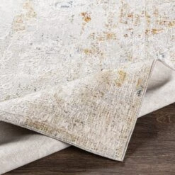 Surya Carmel 12' X 15' Camel, Clay, Mustard, Navy And Aqua Area Rug -Home Decoration Series 5097540 5