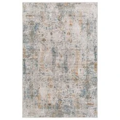 Surya Carmel 2' X 3' Medium Gray And Taupe Area Rug